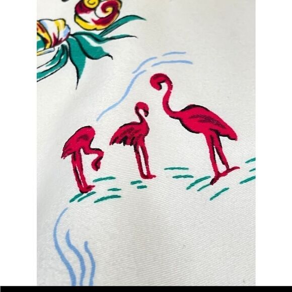 Cynthia Rowley Florida Beaches Themed Dress Spaghetti Tie Straps - Picture 8 of 9